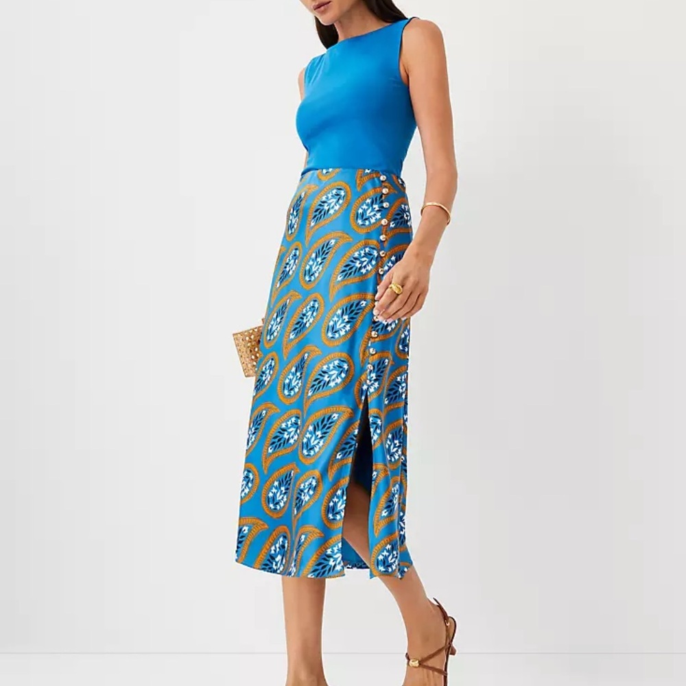 Ann Taylor slip skirt S